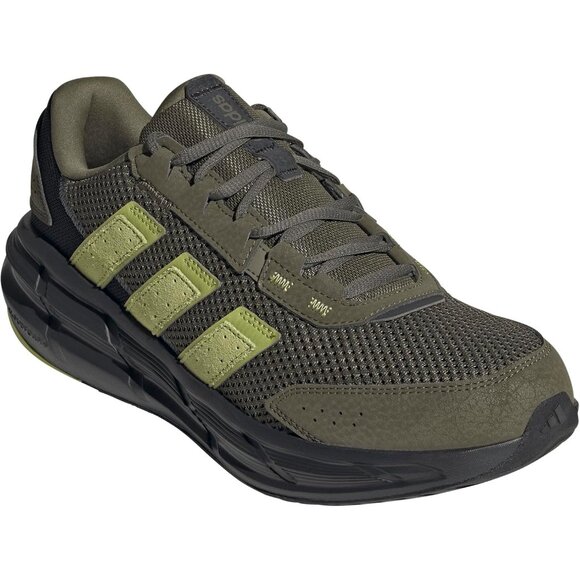⚡Adidas Men's Olive Strata/Preloved Lime/Carbon Imported Rubber Fashion Sneaker - Picture 2 of 8